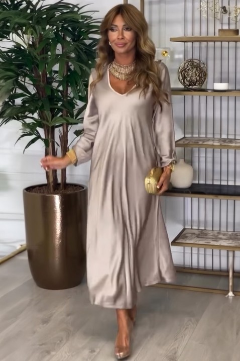 Rochie VIODERLA BEIGE, Culoare: bej, IVET.RO - Reduceri de până la -80%