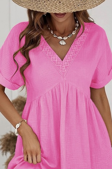 Rochie GERGONZA PINK, Culoare: albastru, IVET.RO - Reduceri de până la -80%