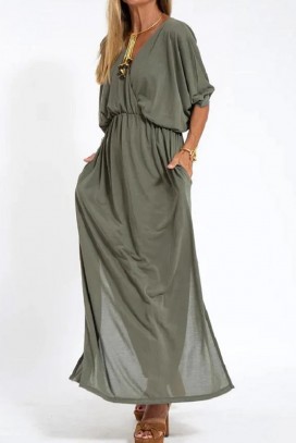 rochie DROMEILSA KHAKI