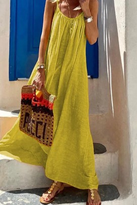 rochie DOSELFA YELLOW