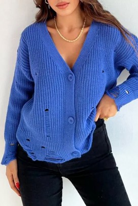 cardigan KROFELSA BLUE