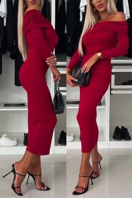 rochie OMELFIDA RED