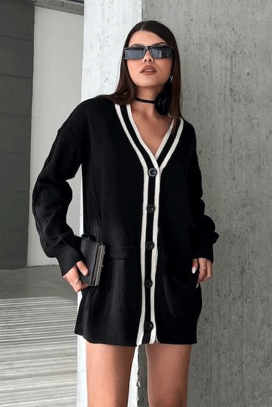 cardigan MEROLINDA BLACK