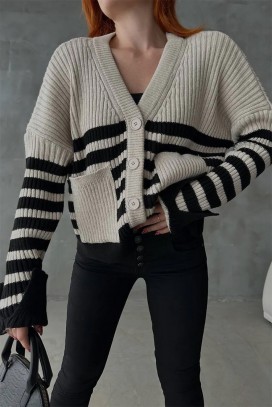 cardigan LAMERFA ECRU