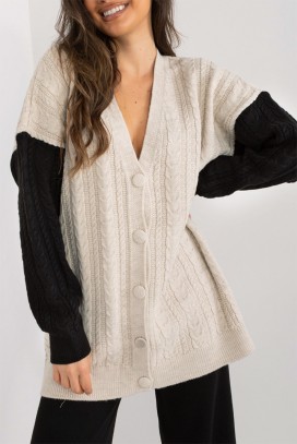 cardigan TEMOLFA BLACK