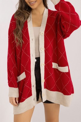 cardigan BLOVELMA RED