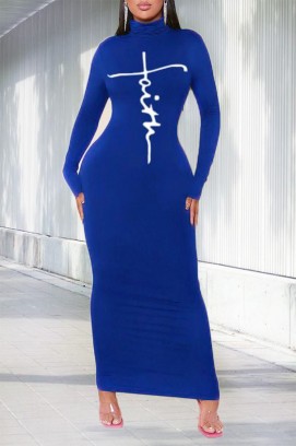 rochie CHEOLFA BLUE