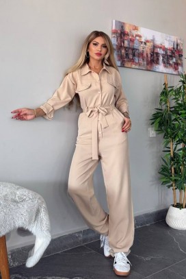 salopetă LIODENFA BEIGE