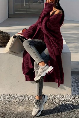 cardigan LANDIONA BORDO