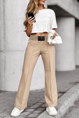 pantaloni MARTOLA BEIGE