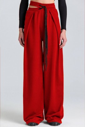 pantaloni LIMORGA RED