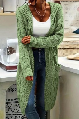 cardigan GOLONZA GREEN