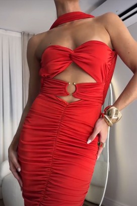 rochie ERVILGA RED